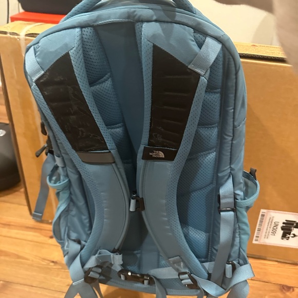 The North Face Teal Backpack with White Accents - Picture 3 of 3